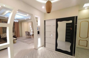 White apartment in city center